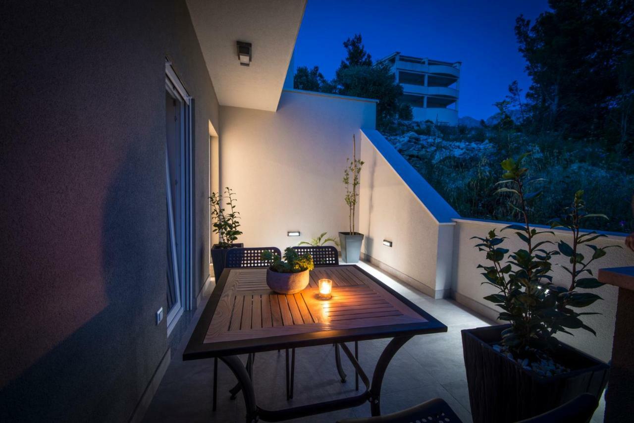 Apartmani Spiline - Mia Baska Voda Ngoại thất bức ảnh