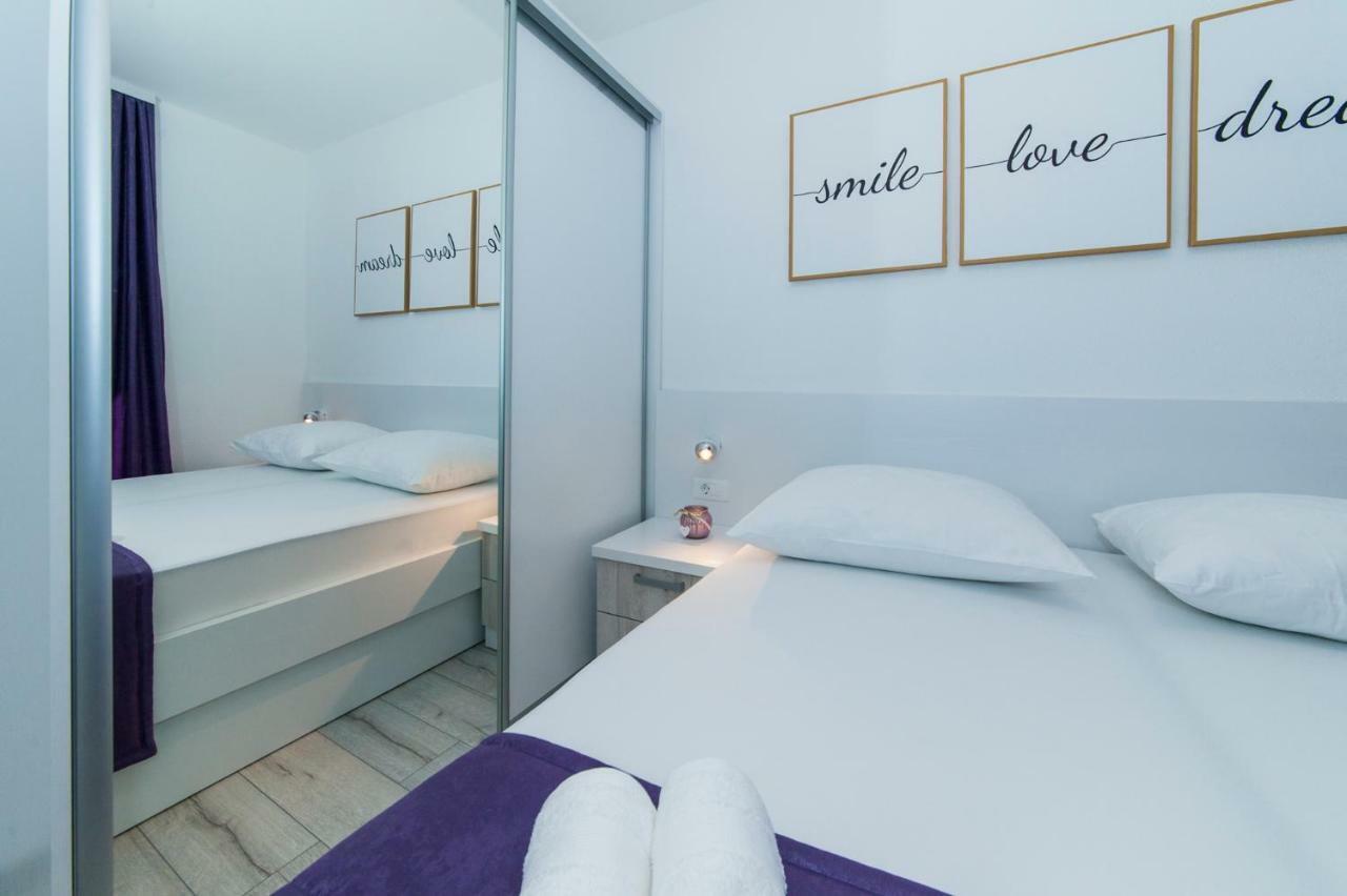 Apartmani Spiline - Mia Baska Voda Ngoại thất bức ảnh