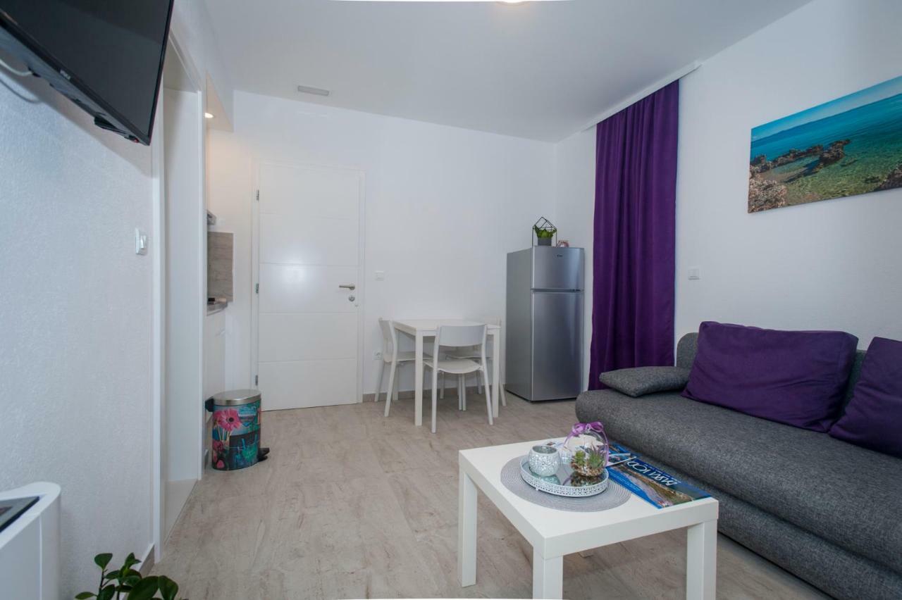 Apartmani Spiline - Mia Baska Voda Ngoại thất bức ảnh