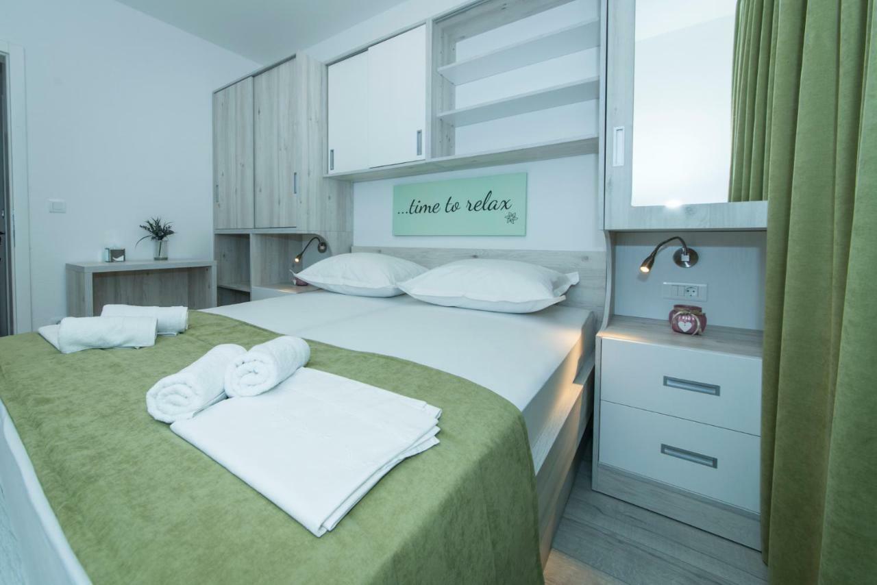 Apartmani Spiline - Mia Baska Voda Ngoại thất bức ảnh