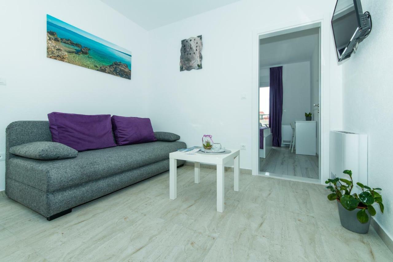 Apartmani Spiline - Mia Baska Voda Ngoại thất bức ảnh