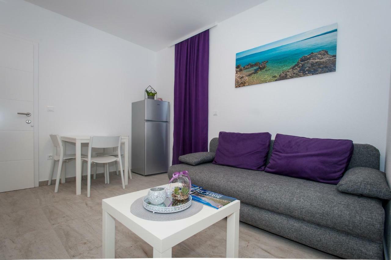 Apartmani Spiline - Mia Baska Voda Ngoại thất bức ảnh
