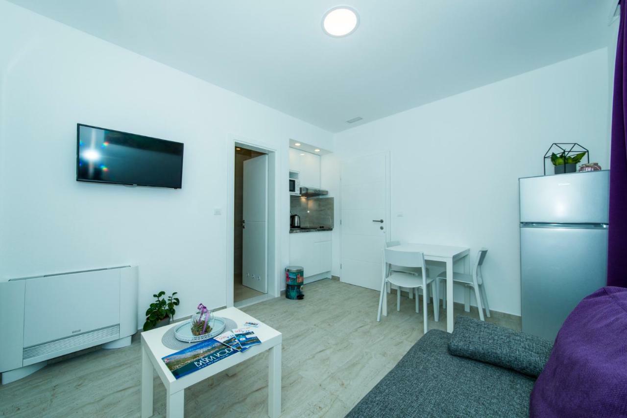 Apartmani Spiline - Mia Baska Voda Ngoại thất bức ảnh