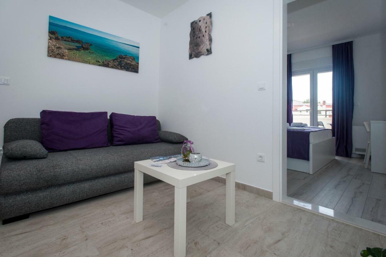 Apartmani Spiline - Mia Baska Voda Ngoại thất bức ảnh