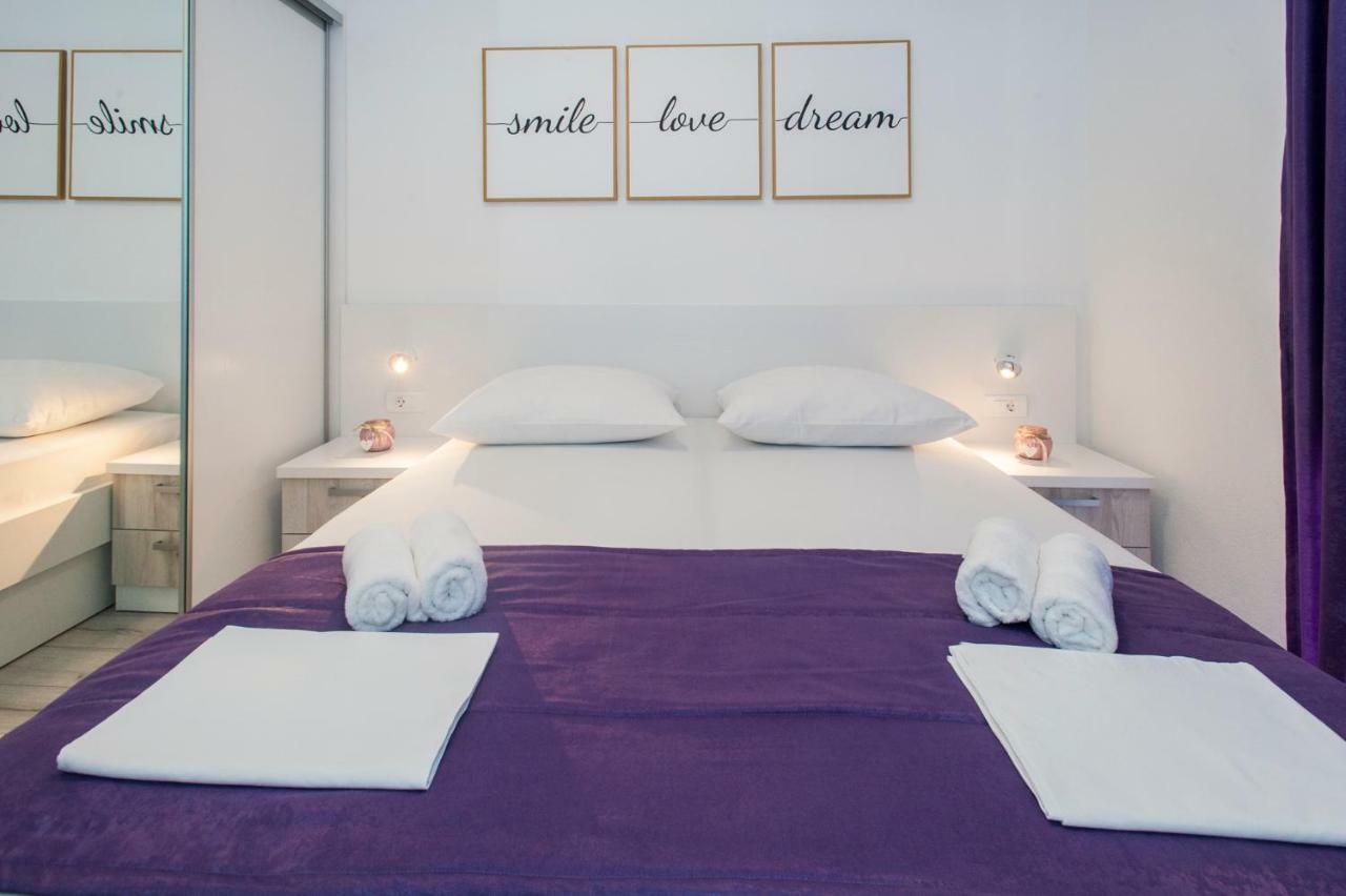 Apartmani Spiline - Mia Baska Voda Ngoại thất bức ảnh